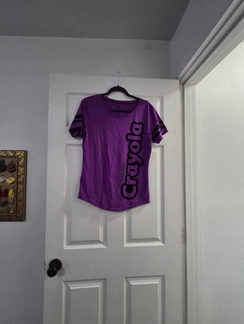 Crayola Purple Short-Sleeve Logo Tee